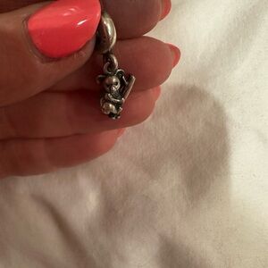 Pandora Silver Bear Charm Bracelet